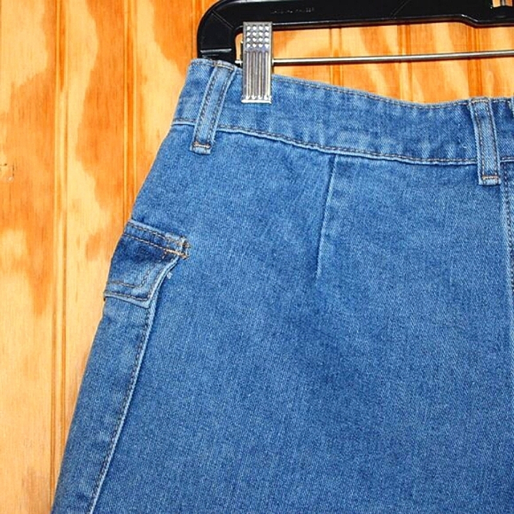 Los Angeles Sixty Six Vintage Denim Cargo Shorts - Size 9 - Picture 6 of 9